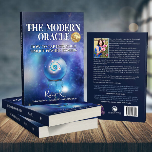 the modern oracle book by katy k - how to tap into your unique psychic powers