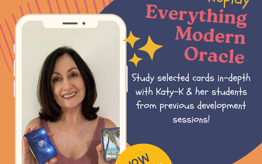 Hit REPLAY on ‘Everything Modern Oracle’ and learn more from the deck!