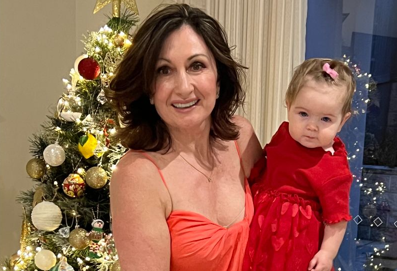 katy k and baby sophie christmas 2023